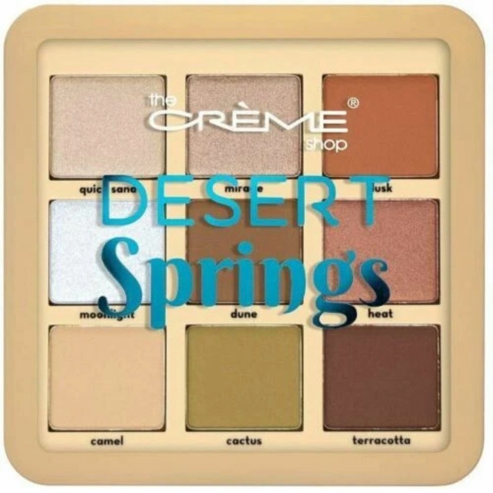 The Crème Shop DESERT SPRINGS Eyeshadow Palette
New in Box